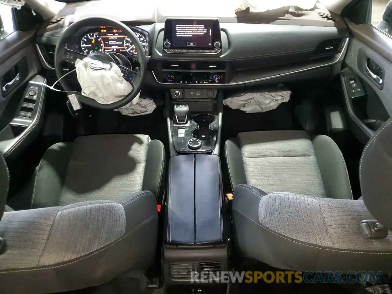 8 fotografías del automóvil dañado JN8BT3BB3PW478358 NISSAN ROGUE 2023