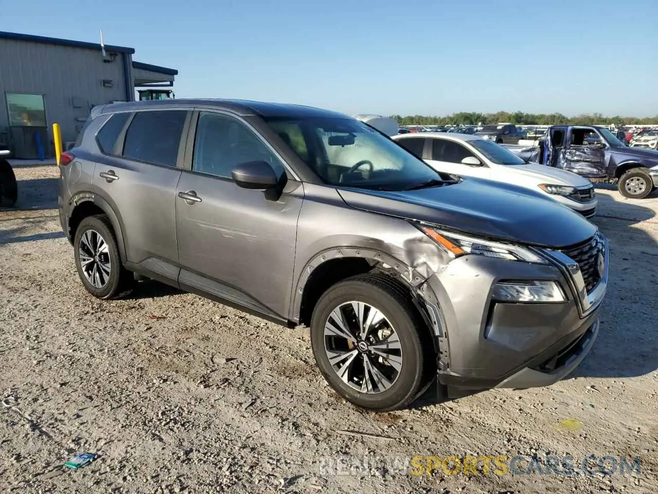 4 fotografías del automóvil dañado JN8BT3BB3PW483656 NISSAN ROGUE 2023