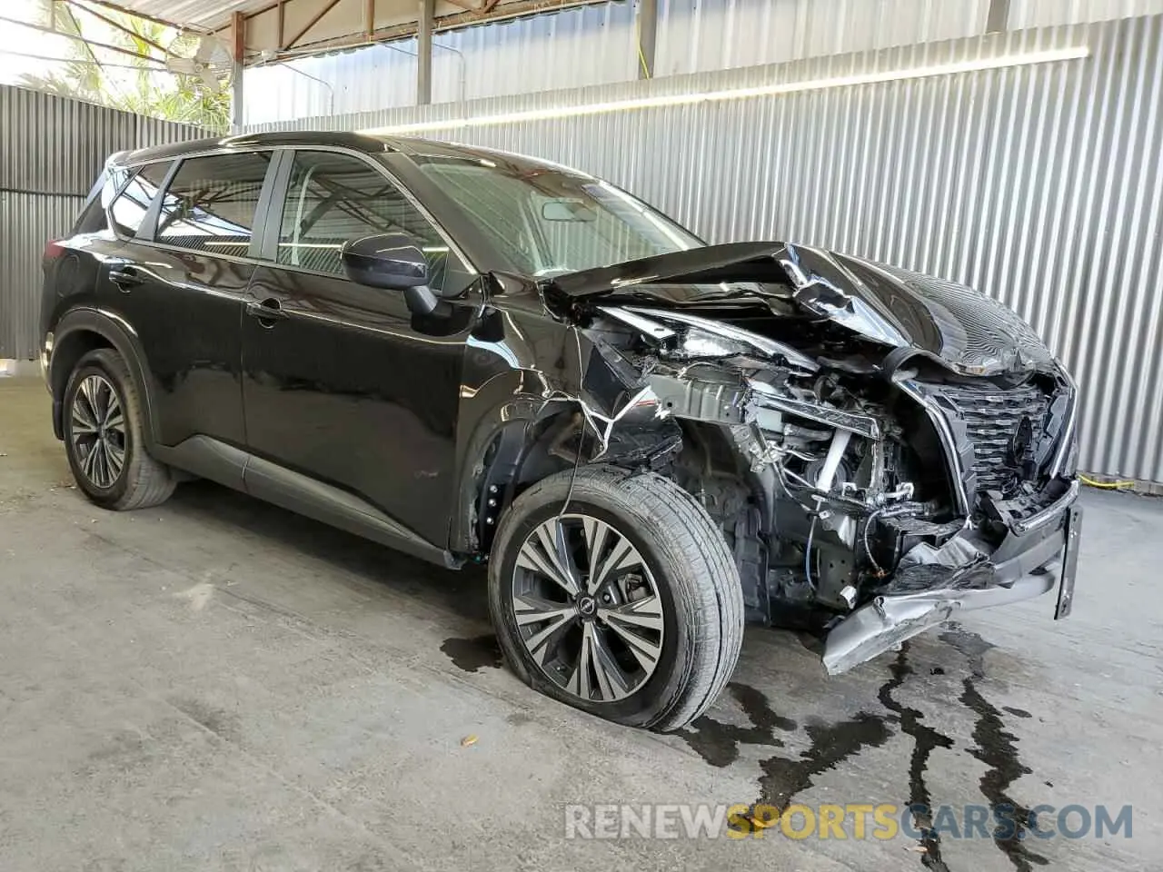 4 fotografías del automóvil dañado JN8BT3BB3PW486847 NISSAN ROGUE 2023