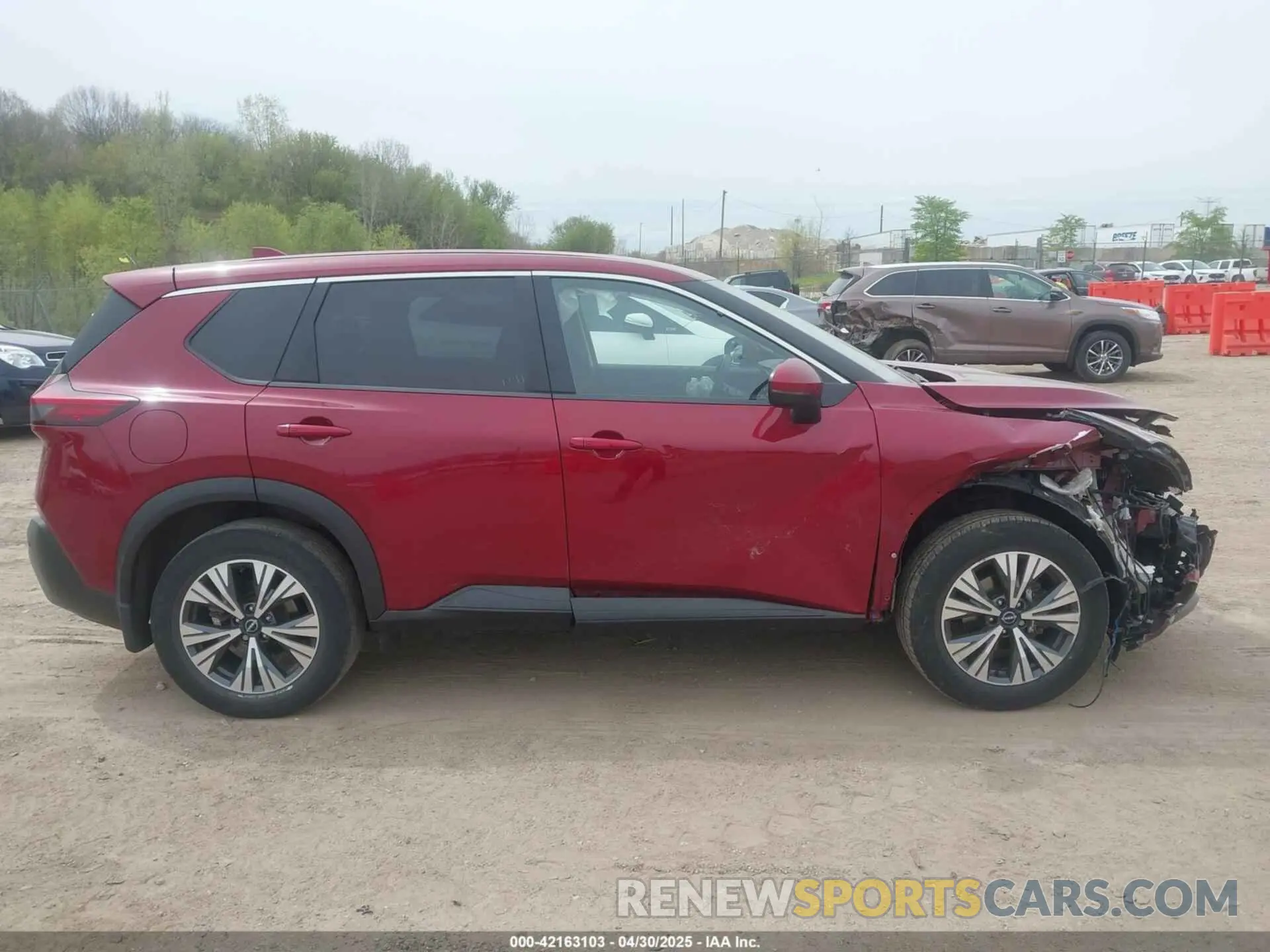 13 fotografías del automóvil dañado JN8BT3BB4PW182202 NISSAN ROGUE 2023