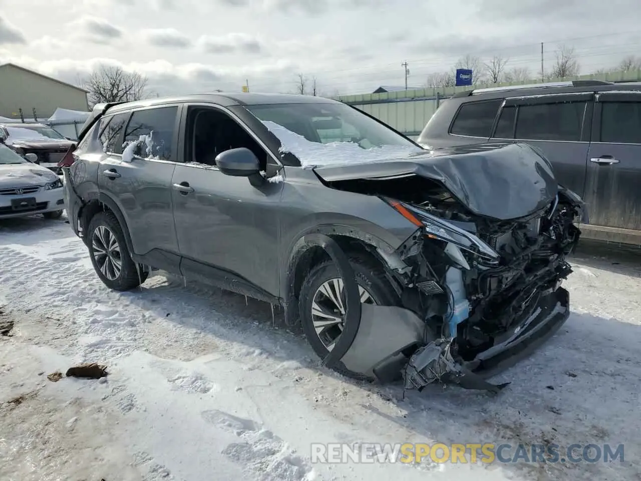 4 fotografías del automóvil dañado JN8BT3BB4PW353885 NISSAN ROGUE 2023