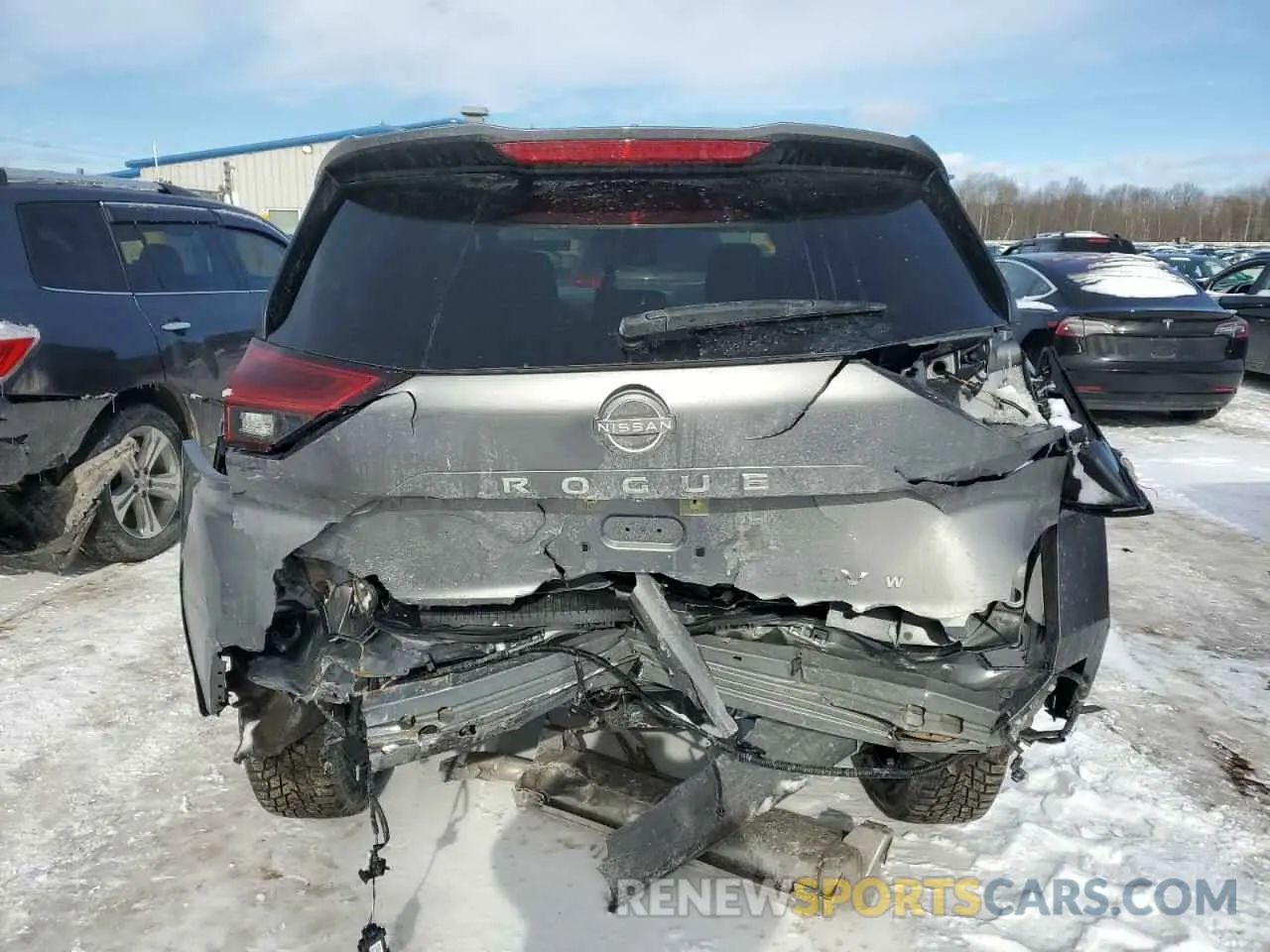 6 fotografías del automóvil dañado JN8BT3BB4PW353885 NISSAN ROGUE 2023