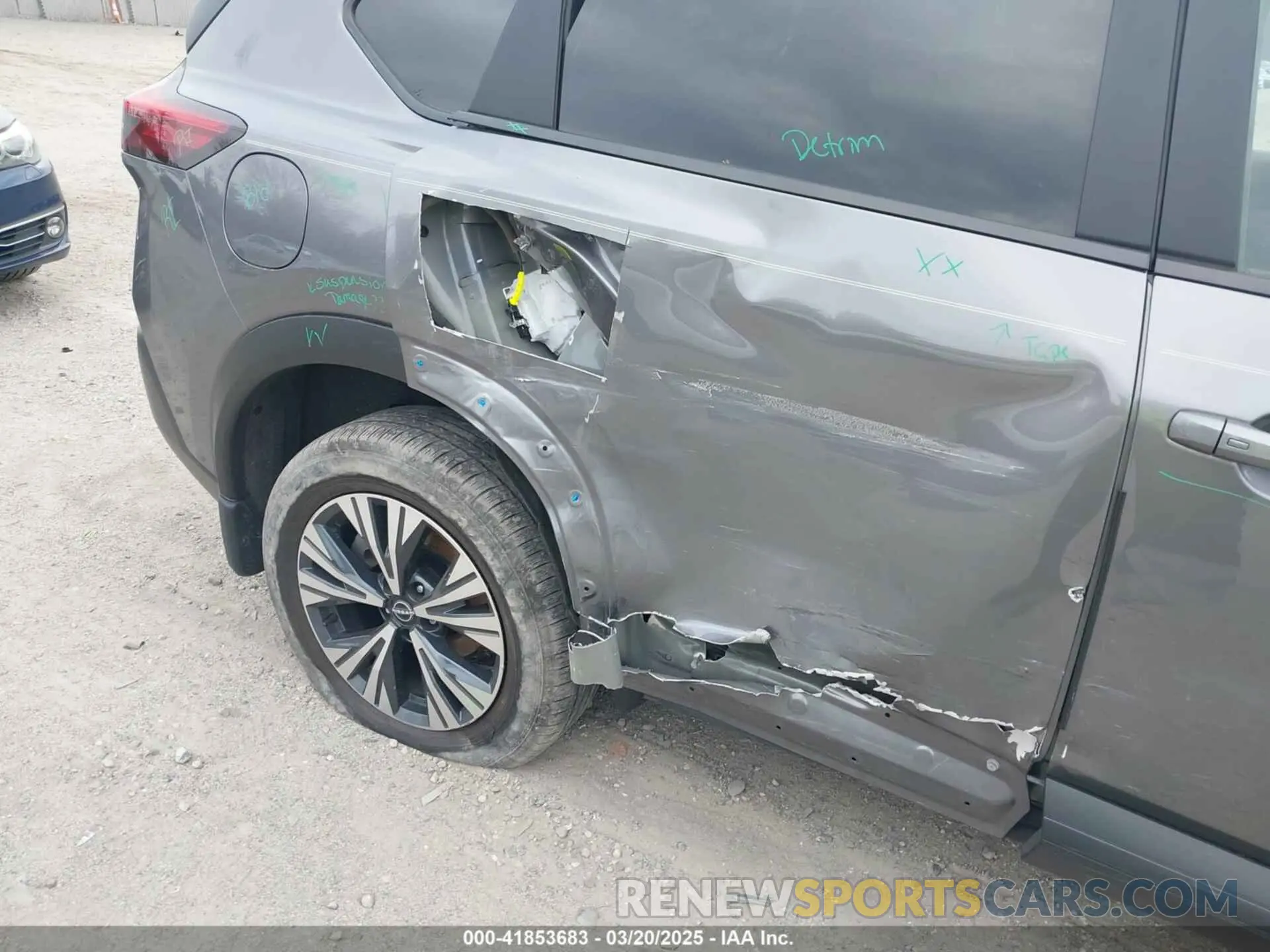 6 fotografías del automóvil dañado JN8BT3BB4PW476716 NISSAN ROGUE 2023
