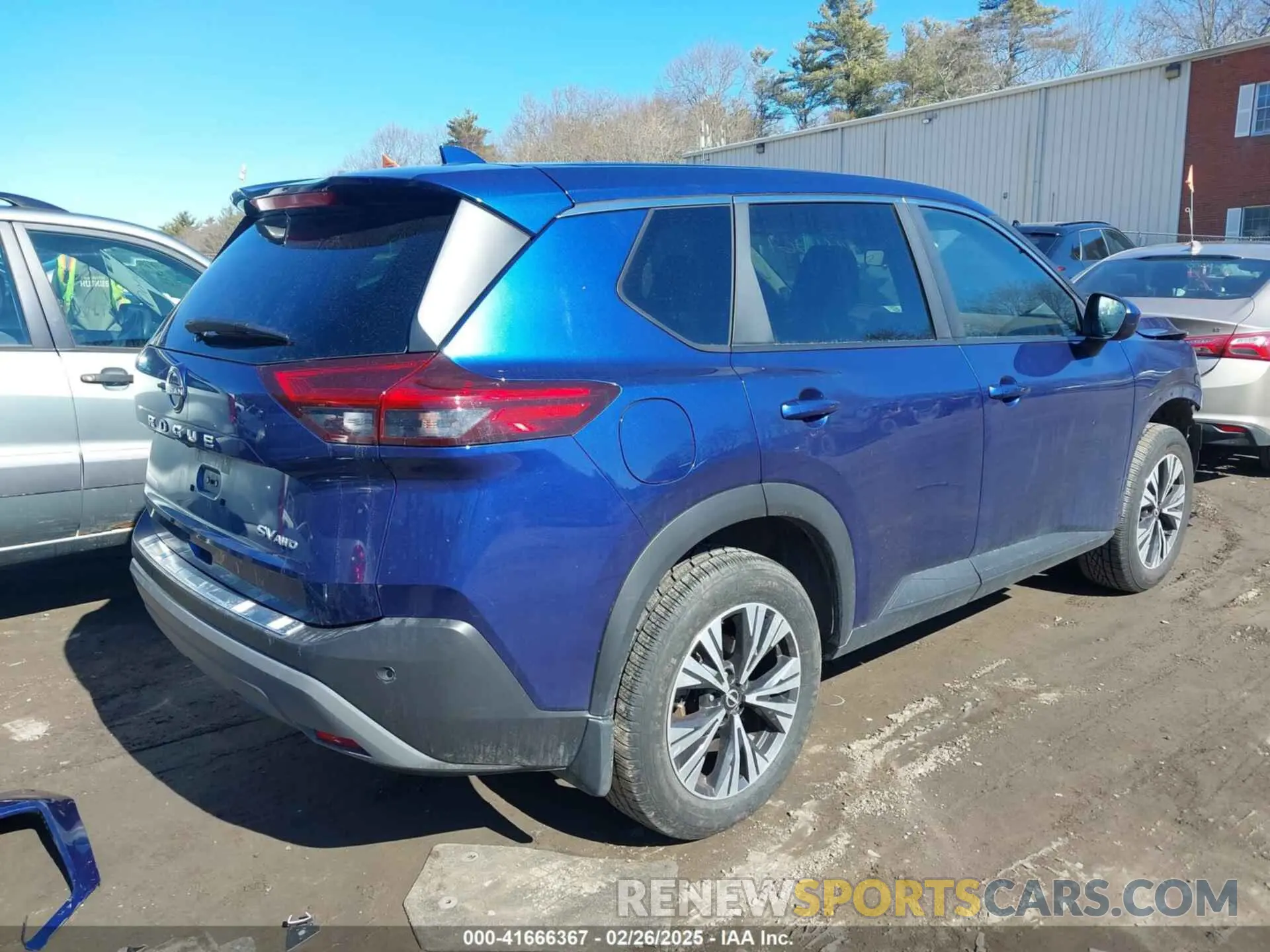 4 fotografías del automóvil dañado JN8BT3BB4PW486663 NISSAN ROGUE 2023