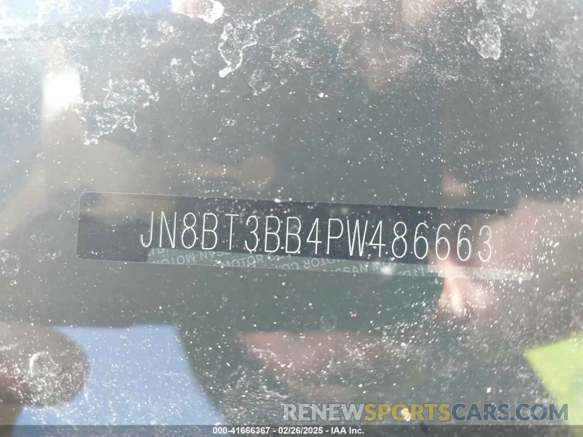 9 fotografías del automóvil dañado JN8BT3BB4PW486663 NISSAN ROGUE 2023