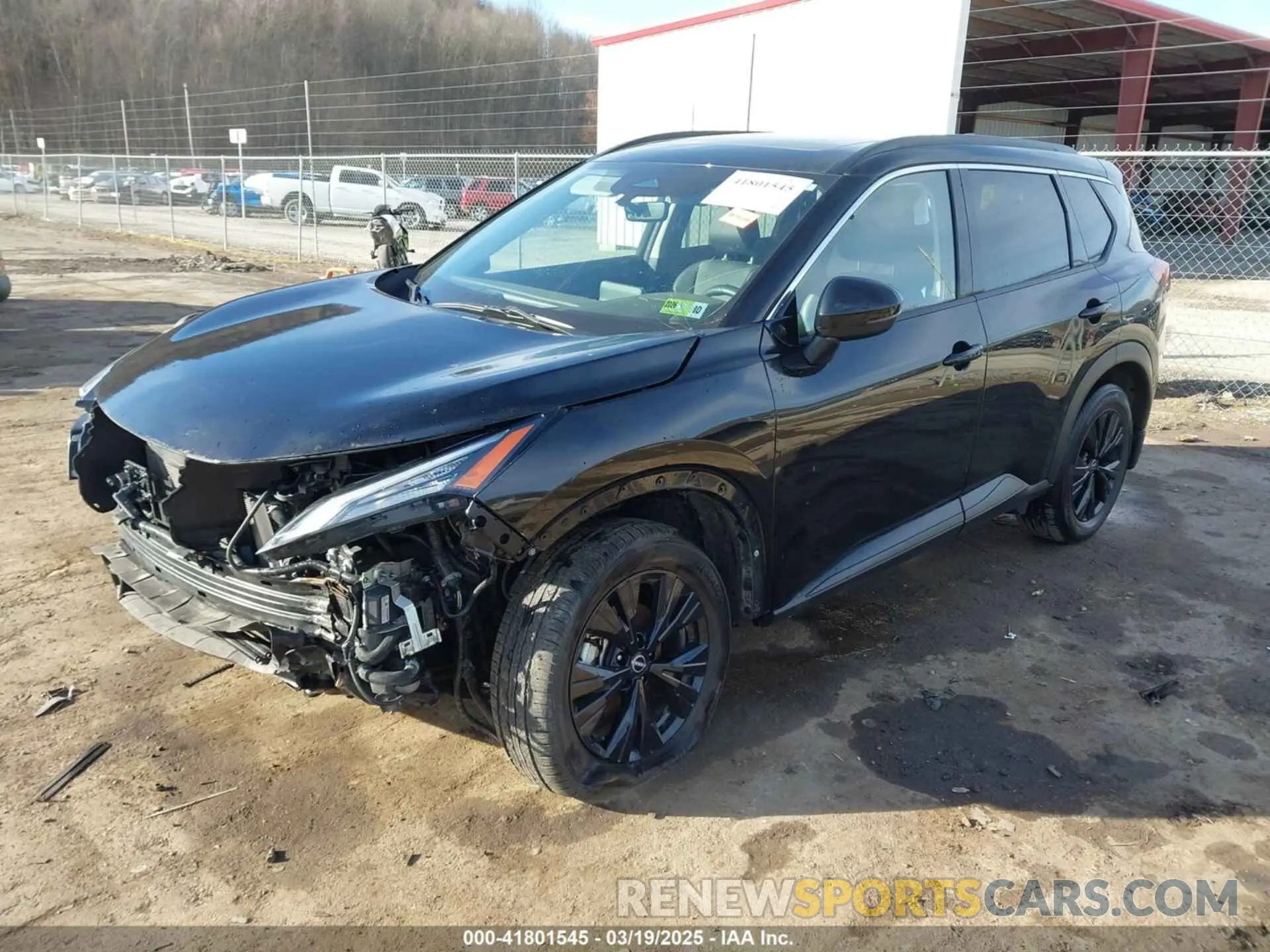 2 fotografías del automóvil dañado JN8BT3BB5PW183276 NISSAN ROGUE 2023