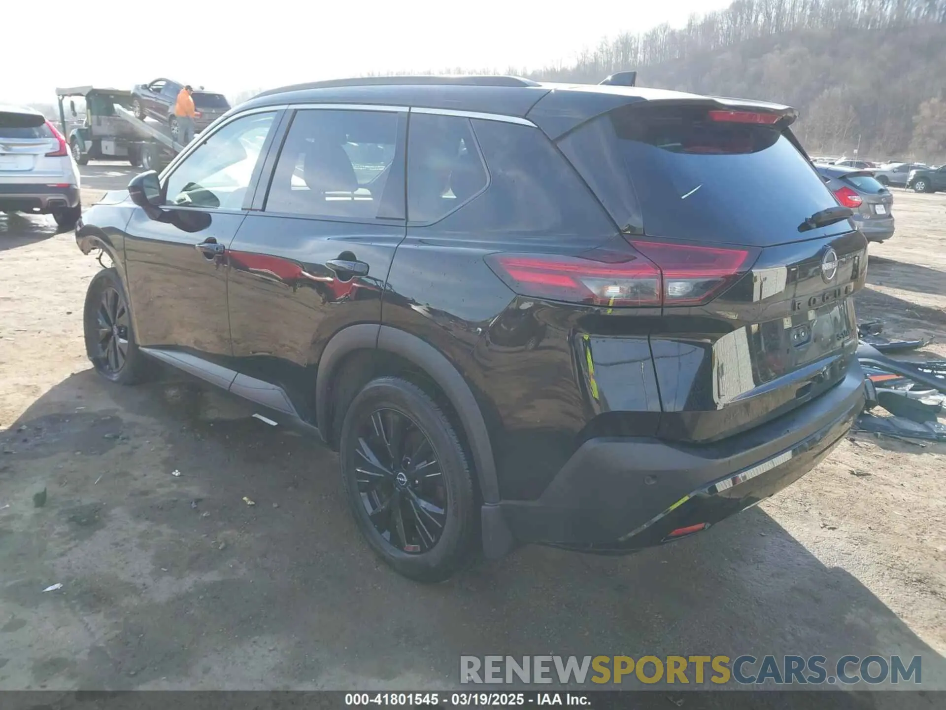 3 fotografías del automóvil dañado JN8BT3BB5PW183276 NISSAN ROGUE 2023