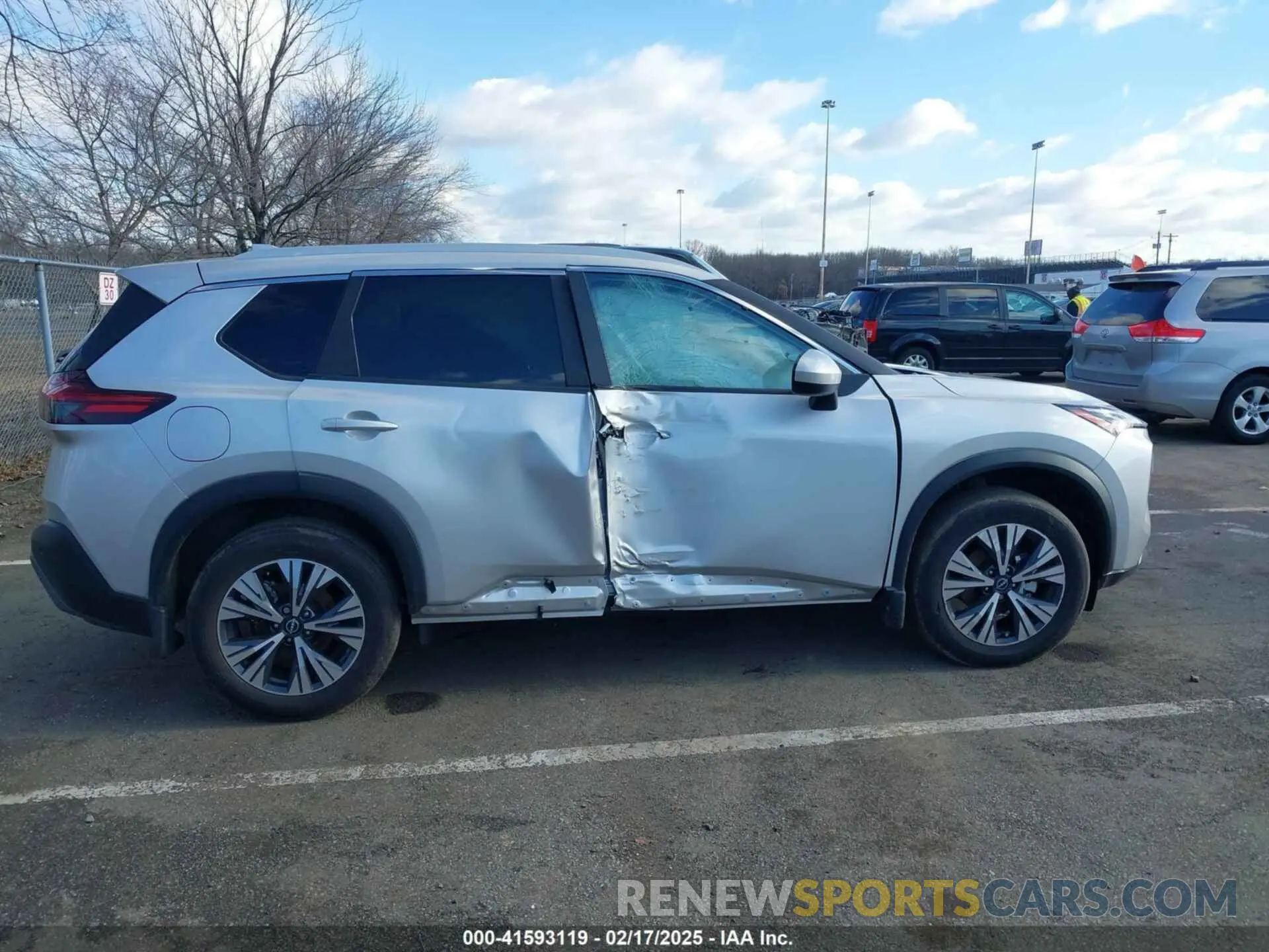 6 fotografías del automóvil dañado JN8BT3BB5PW214218 NISSAN ROGUE 2023