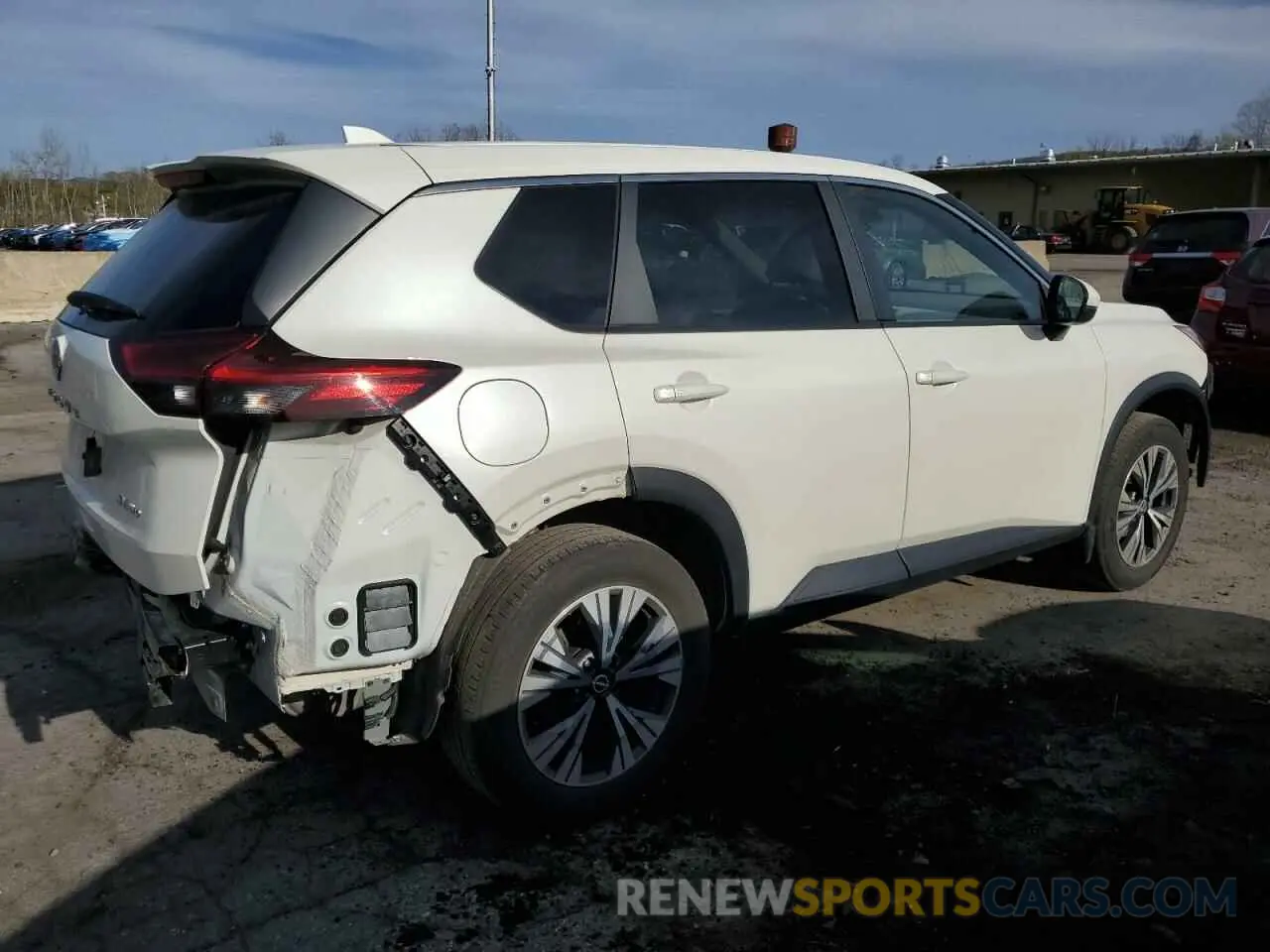 3 fotografías del automóvil dañado JN8BT3BB5PW460055 NISSAN ROGUE 2023
