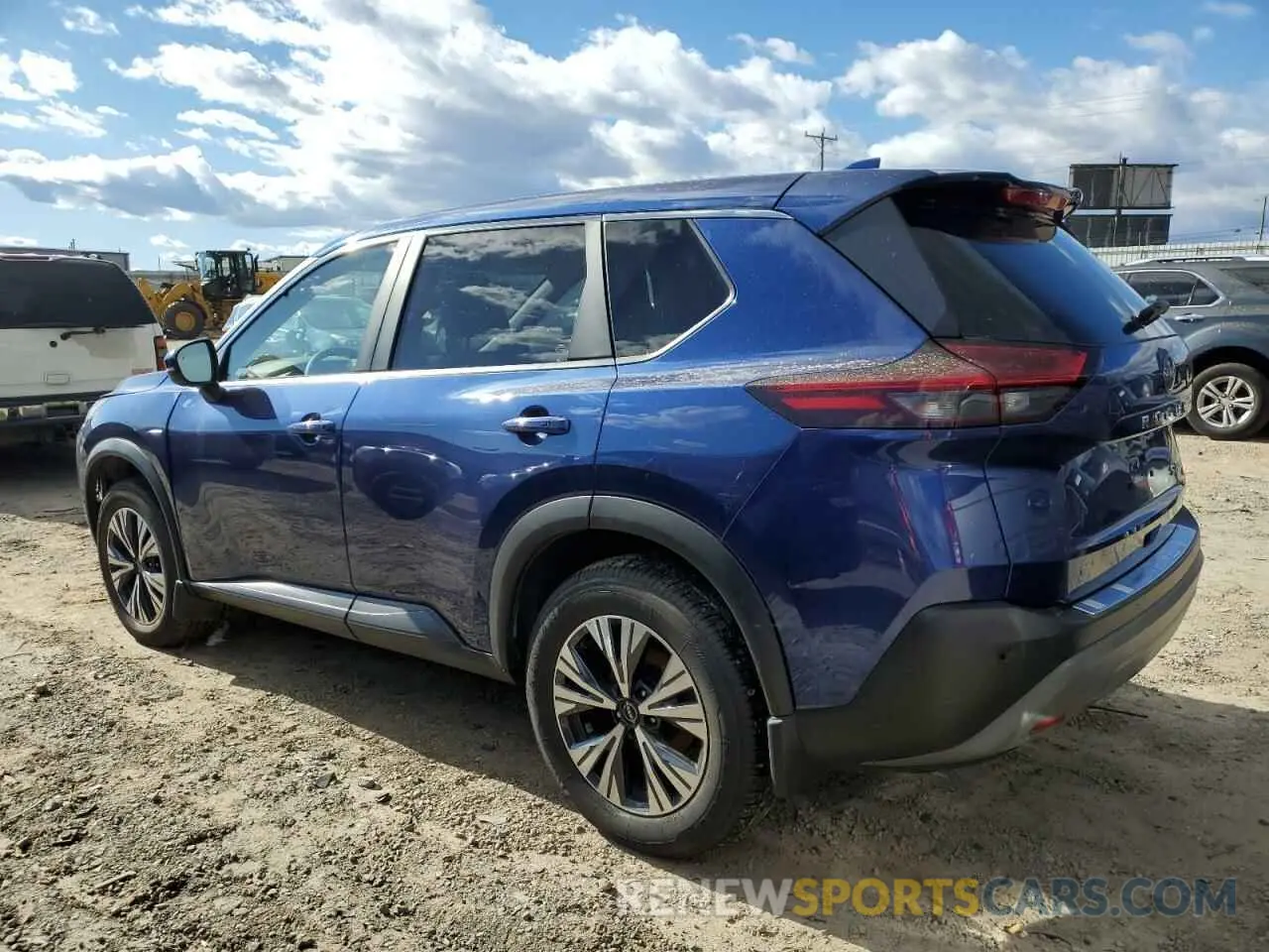 2 fotografías del automóvil dañado JN8BT3BB5PW462243 NISSAN ROGUE 2023
