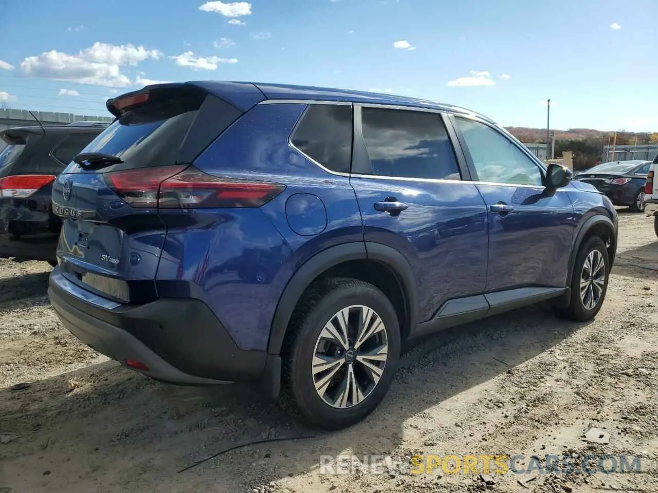 3 fotografías del automóvil dañado JN8BT3BB5PW462243 NISSAN ROGUE 2023