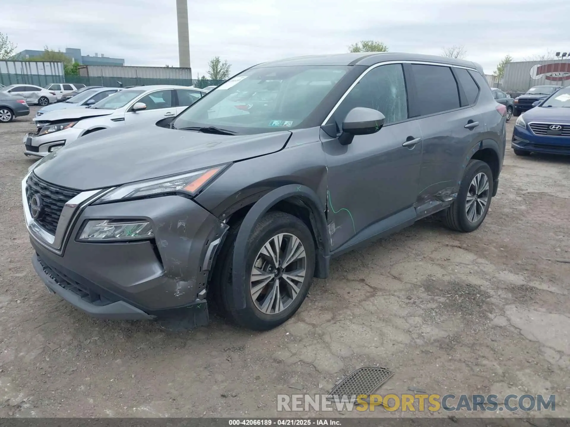 6 fotografías del automóvil dañado JN8BT3BB5PW471685 NISSAN ROGUE 2023