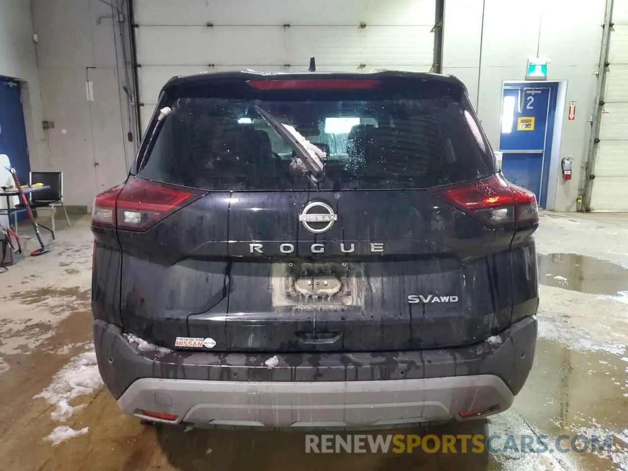6 fotografías del automóvil dañado JN8BT3BB6PW207200 NISSAN ROGUE 2023