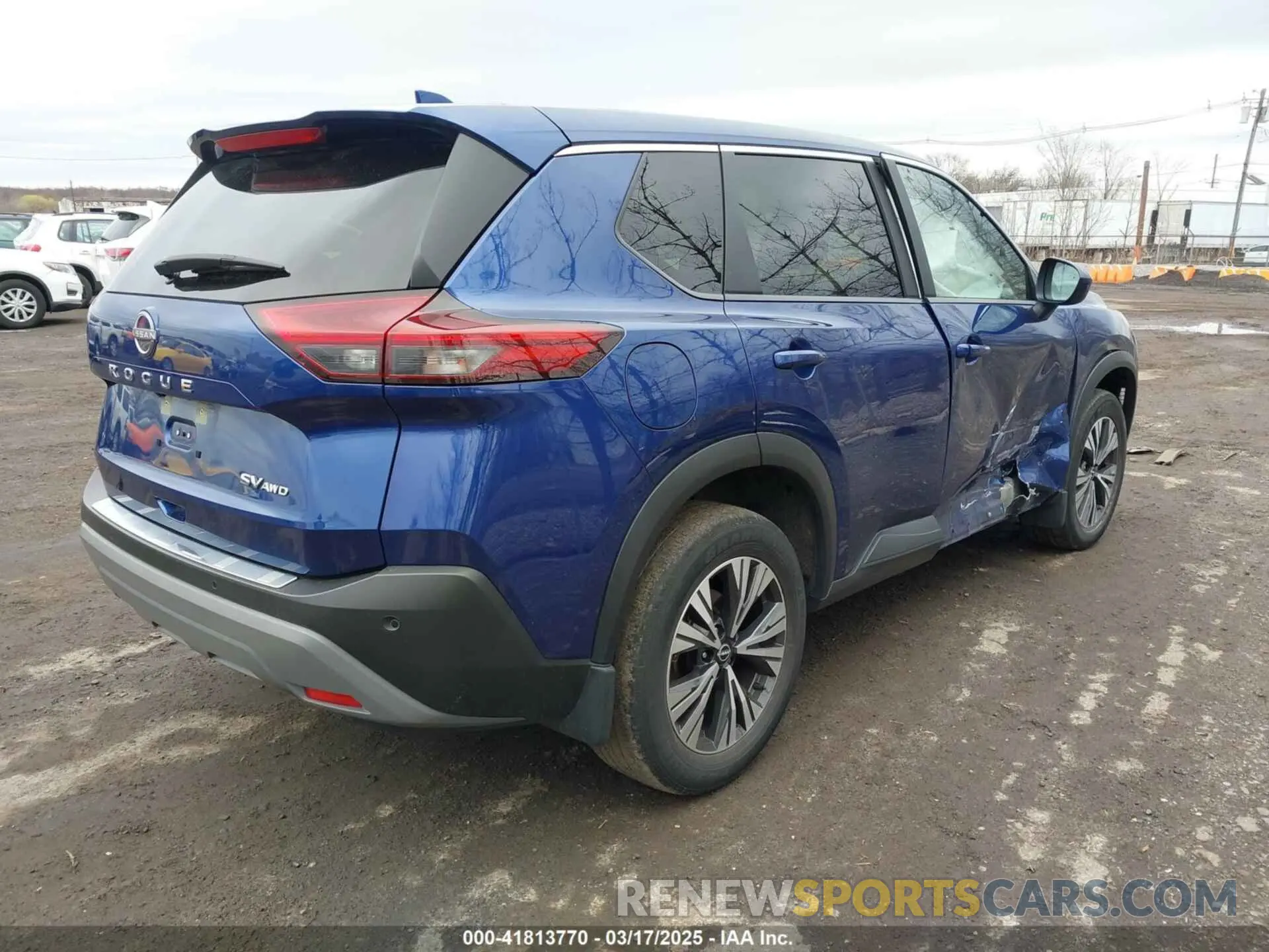 4 fotografías del automóvil dañado JN8BT3BB6PW473283 NISSAN ROGUE 2023