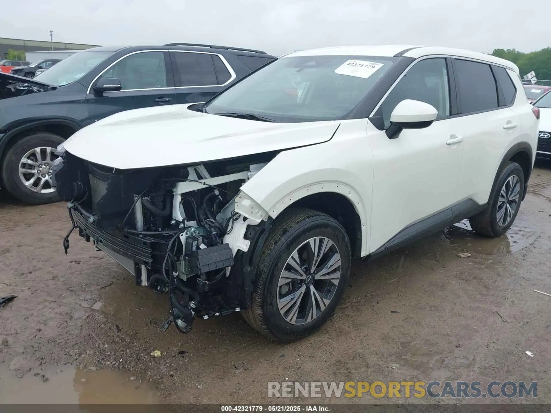 2 fotografías del automóvil dañado JN8BT3BB6PW475812 NISSAN ROGUE 2023