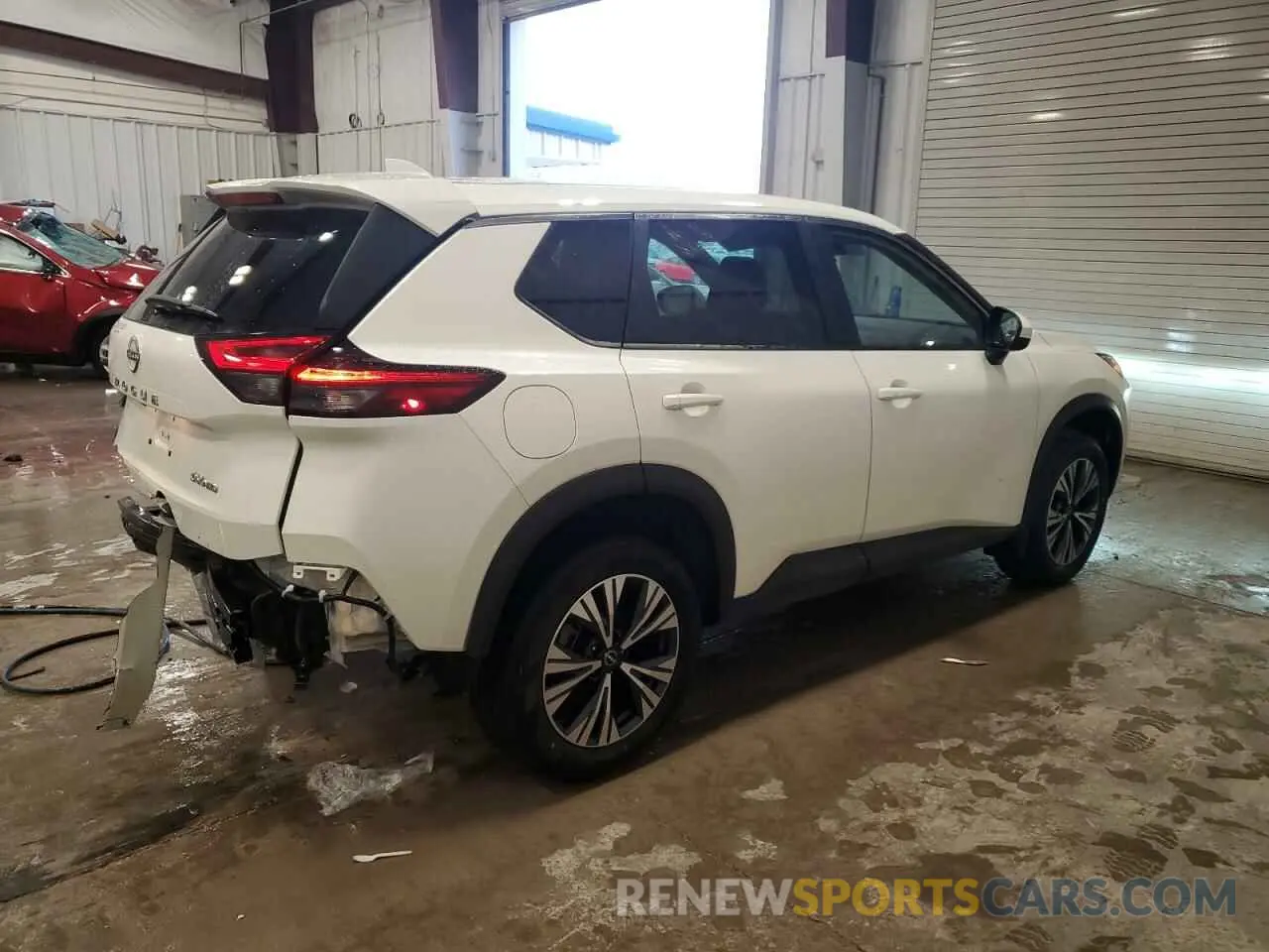 3 fotografías del automóvil dañado JN8BT3BB7PW193310 NISSAN ROGUE 2023