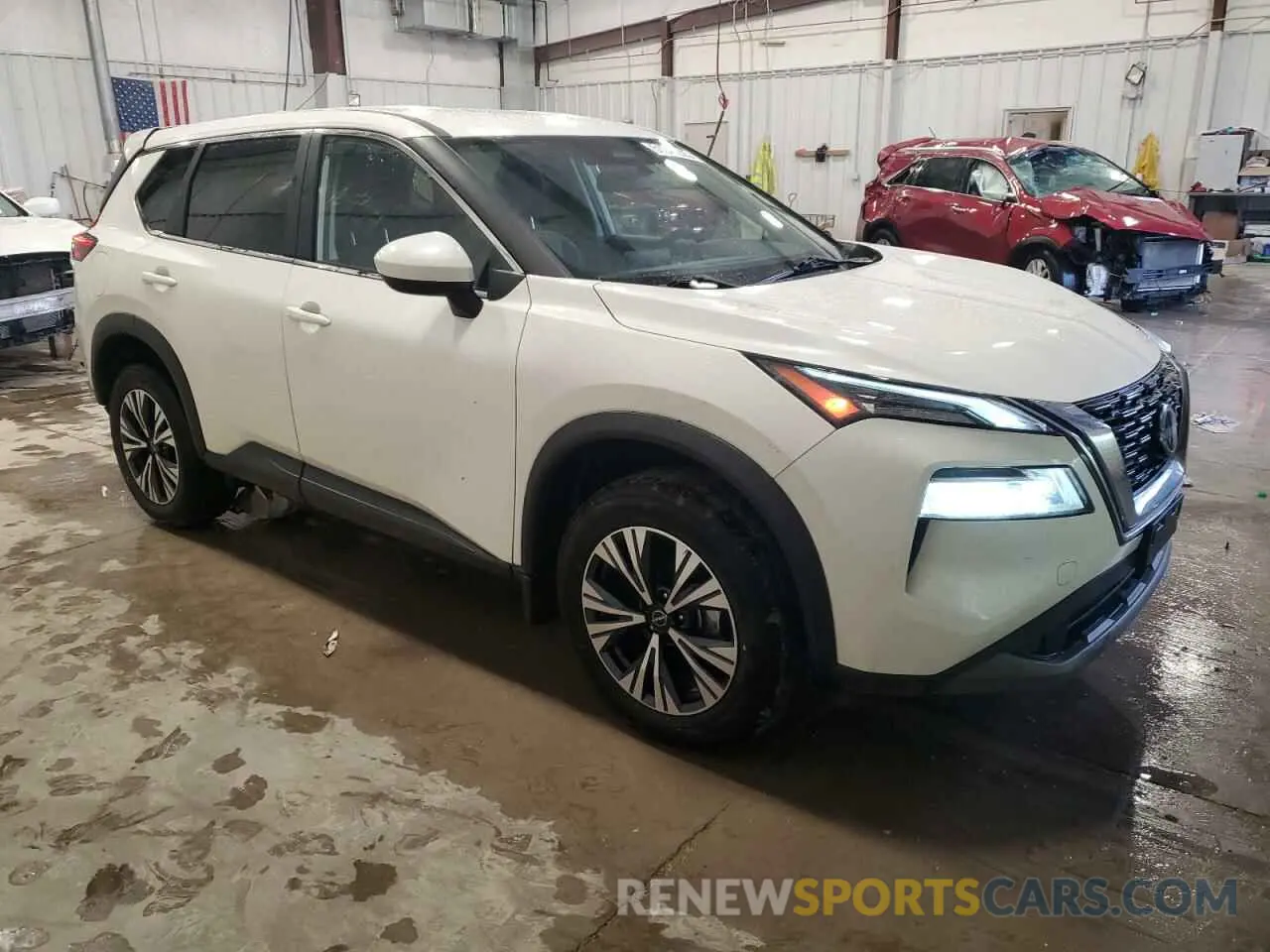 4 fotografías del automóvil dañado JN8BT3BB7PW193310 NISSAN ROGUE 2023
