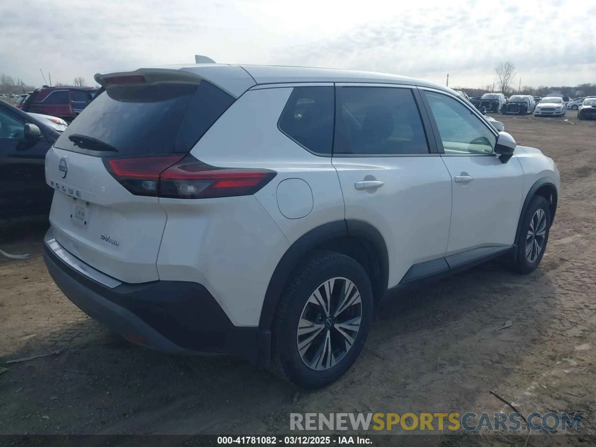 4 fotografías del automóvil dañado JN8BT3BB7PW193792 NISSAN ROGUE 2023