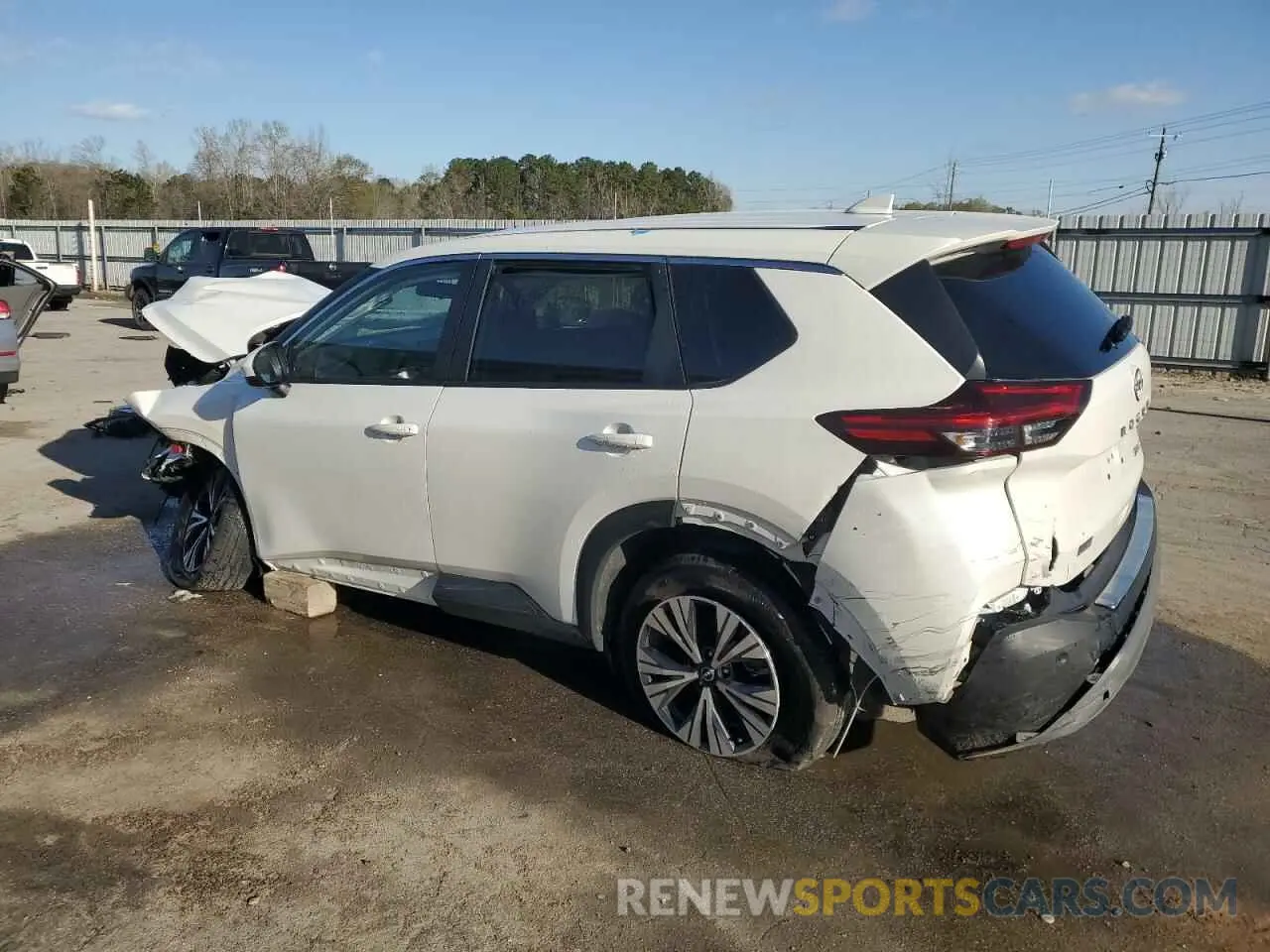 2 fotografías del automóvil dañado JN8BT3BB7PW352780 NISSAN ROGUE 2023