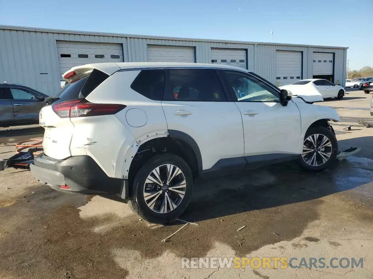 3 fotografías del automóvil dañado JN8BT3BB7PW352780 NISSAN ROGUE 2023