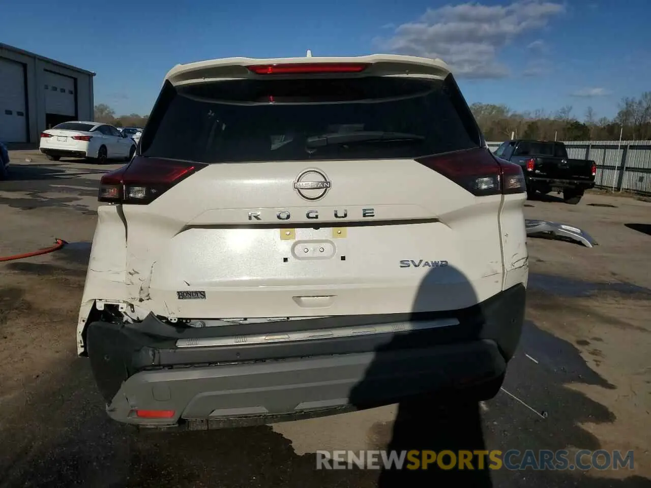 6 fotografías del automóvil dañado JN8BT3BB7PW352780 NISSAN ROGUE 2023
