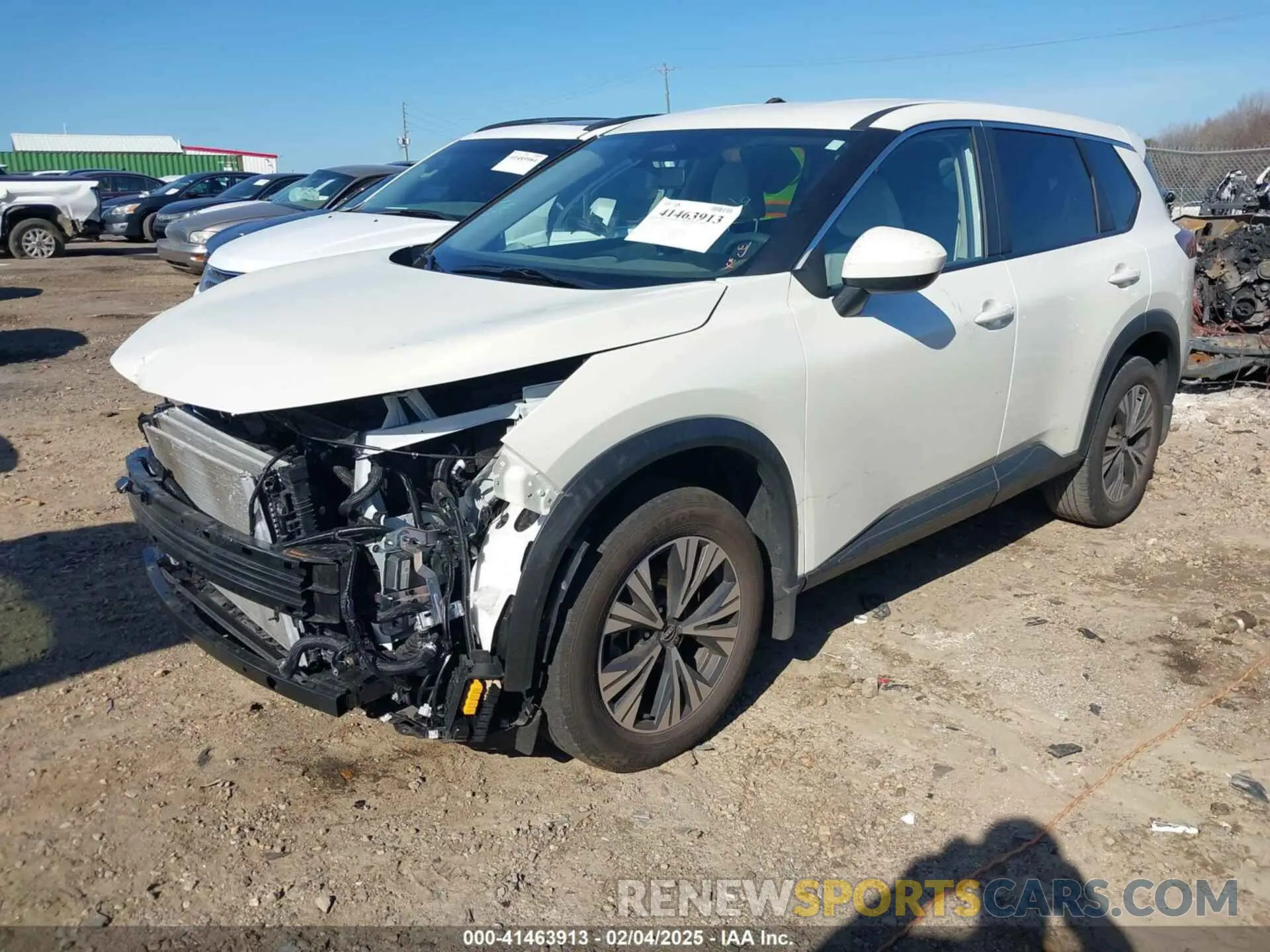 2 fotografías del automóvil dañado JN8BT3BB7PW358790 NISSAN ROGUE 2023