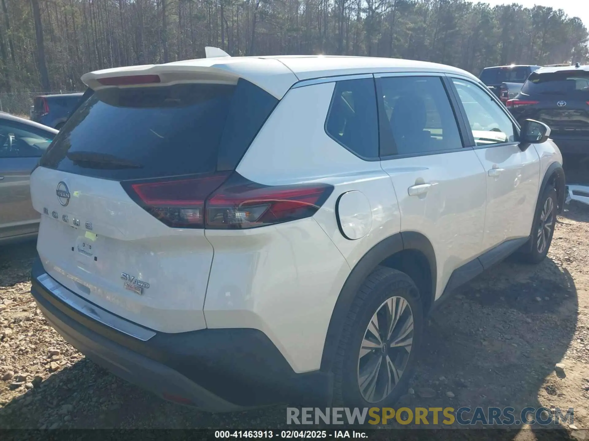 4 fotografías del automóvil dañado JN8BT3BB7PW358790 NISSAN ROGUE 2023