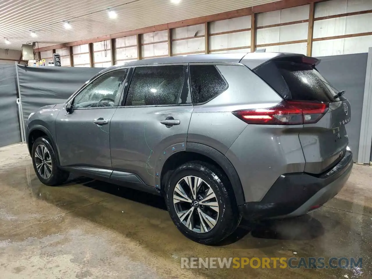 2 fotografías del automóvil dañado JN8BT3BB7PW481005 NISSAN ROGUE 2023
