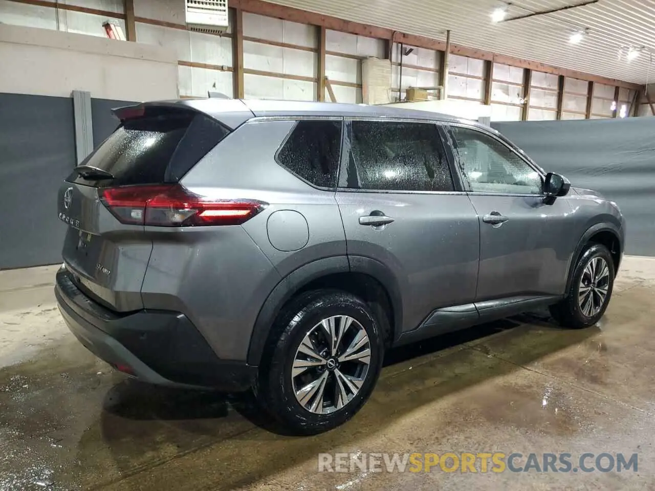 3 fotografías del automóvil dañado JN8BT3BB7PW481005 NISSAN ROGUE 2023