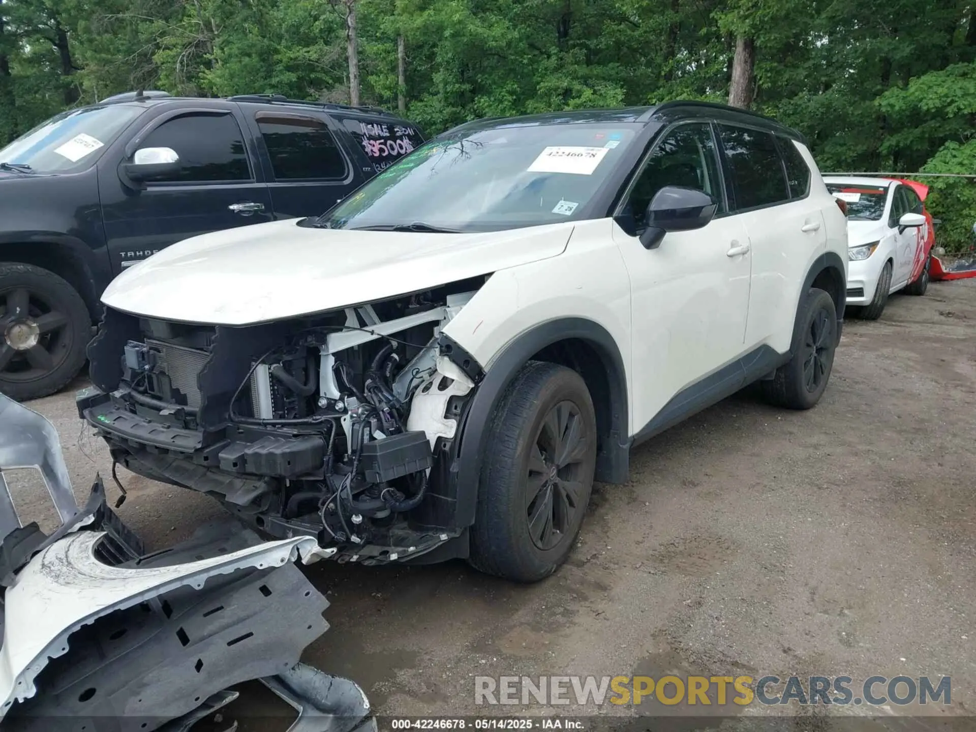 2 fotografías del automóvil dañado JN8BT3BB8PW203598 NISSAN ROGUE 2023