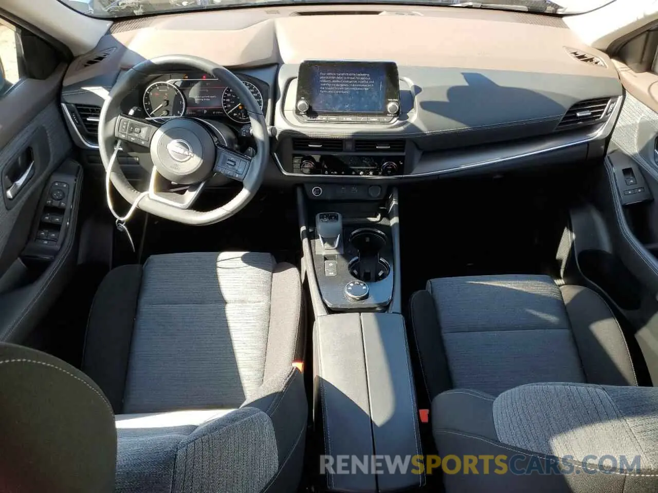 8 fotografías del automóvil dañado JN8BT3BB8PW221146 NISSAN ROGUE 2023