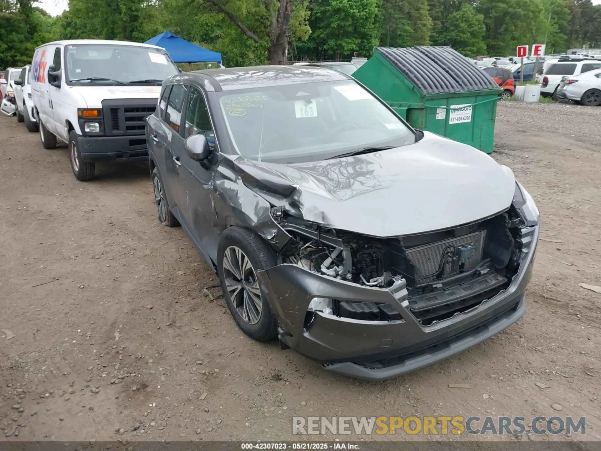 1 fotografías del automóvil dañado JN8BT3BB8PW472927 NISSAN ROGUE 2023