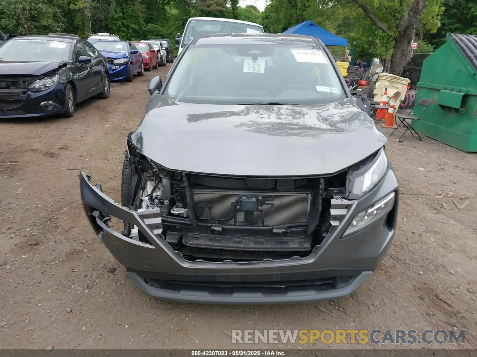 12 fotografías del automóvil dañado JN8BT3BB8PW472927 NISSAN ROGUE 2023