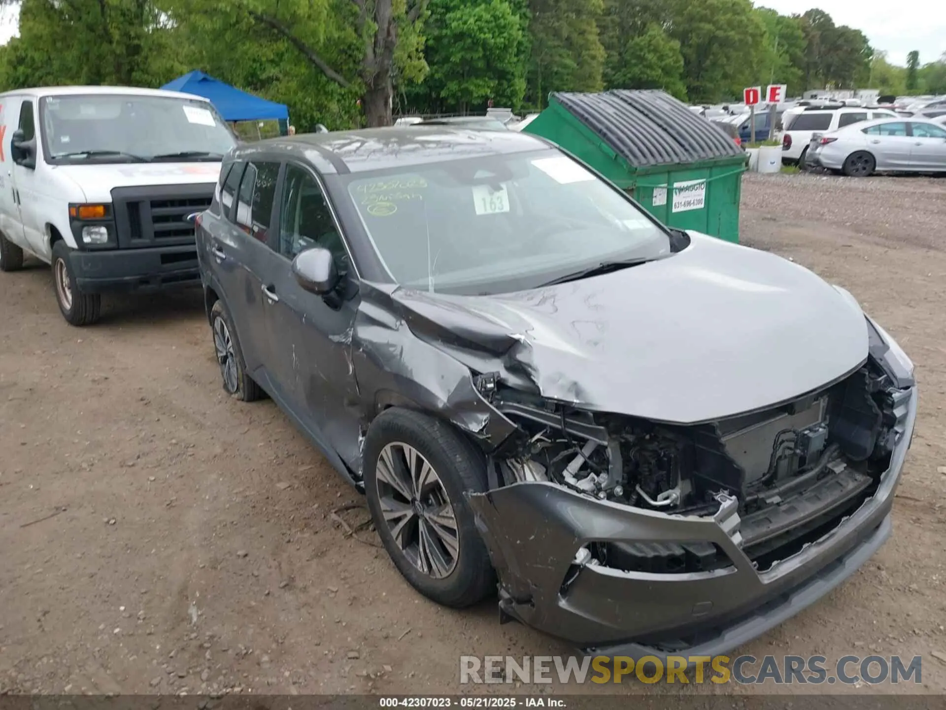 13 fotografías del automóvil dañado JN8BT3BB8PW472927 NISSAN ROGUE 2023
