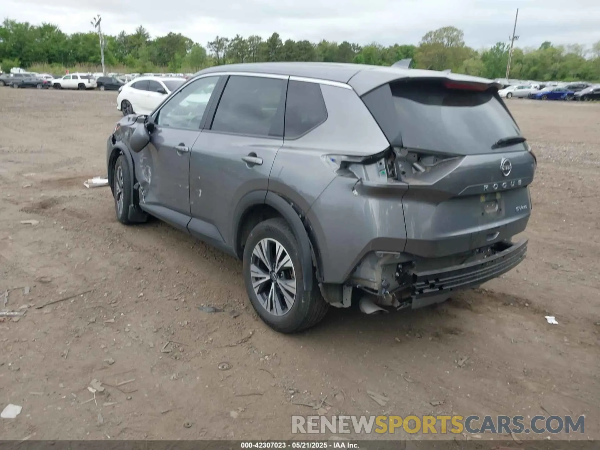 3 fotografías del automóvil dañado JN8BT3BB8PW472927 NISSAN ROGUE 2023