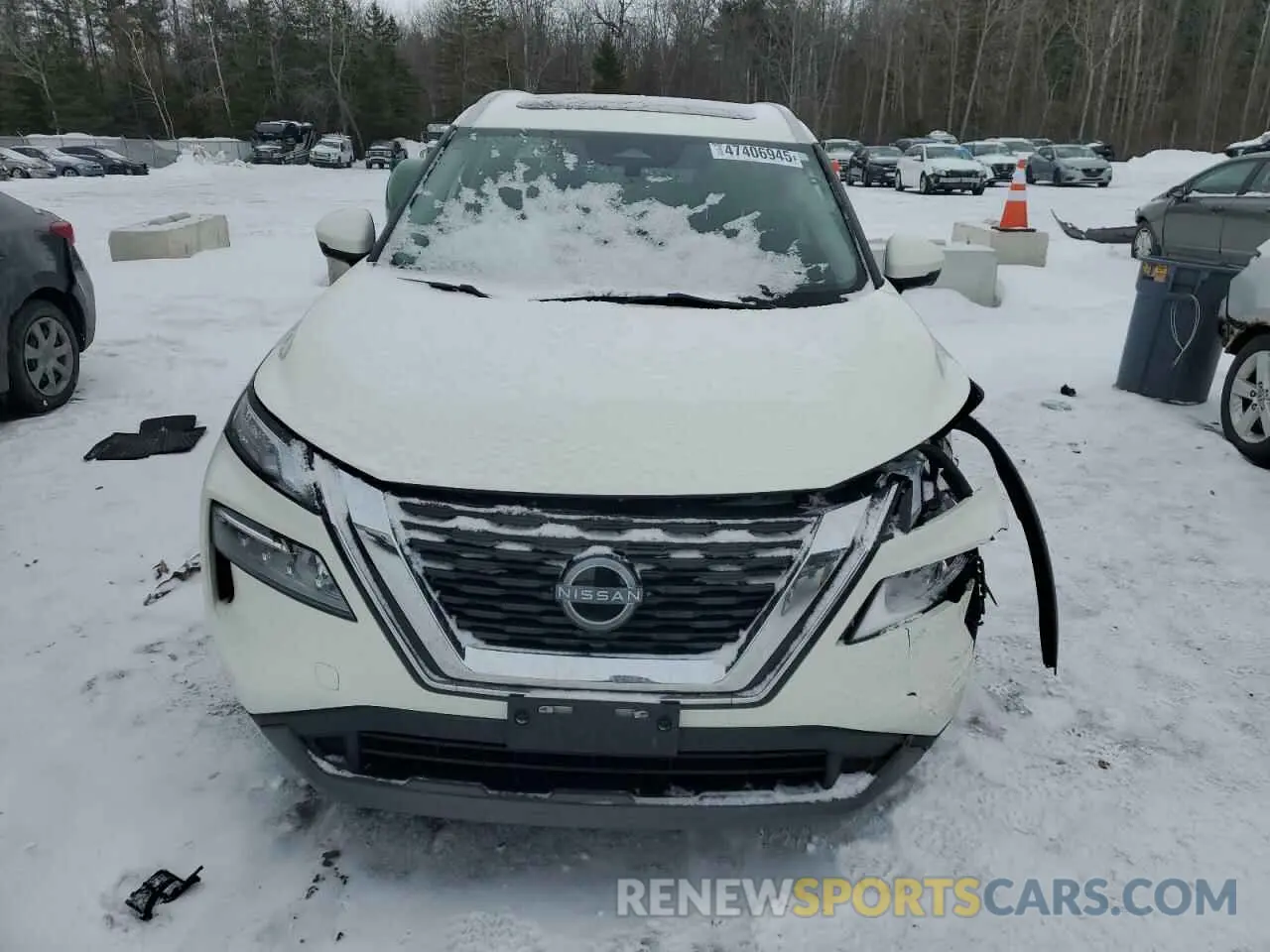 5 fotografías del automóvil dañado JN8BT3BB9PW216098 NISSAN ROGUE 2023