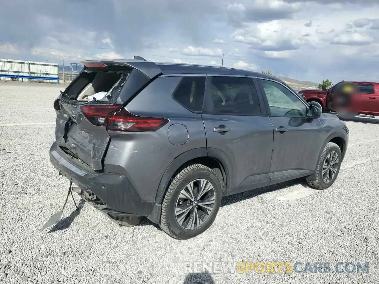 3 fotografías del automóvil dañado JN8BT3BBXPW357942 NISSAN ROGUE 2023