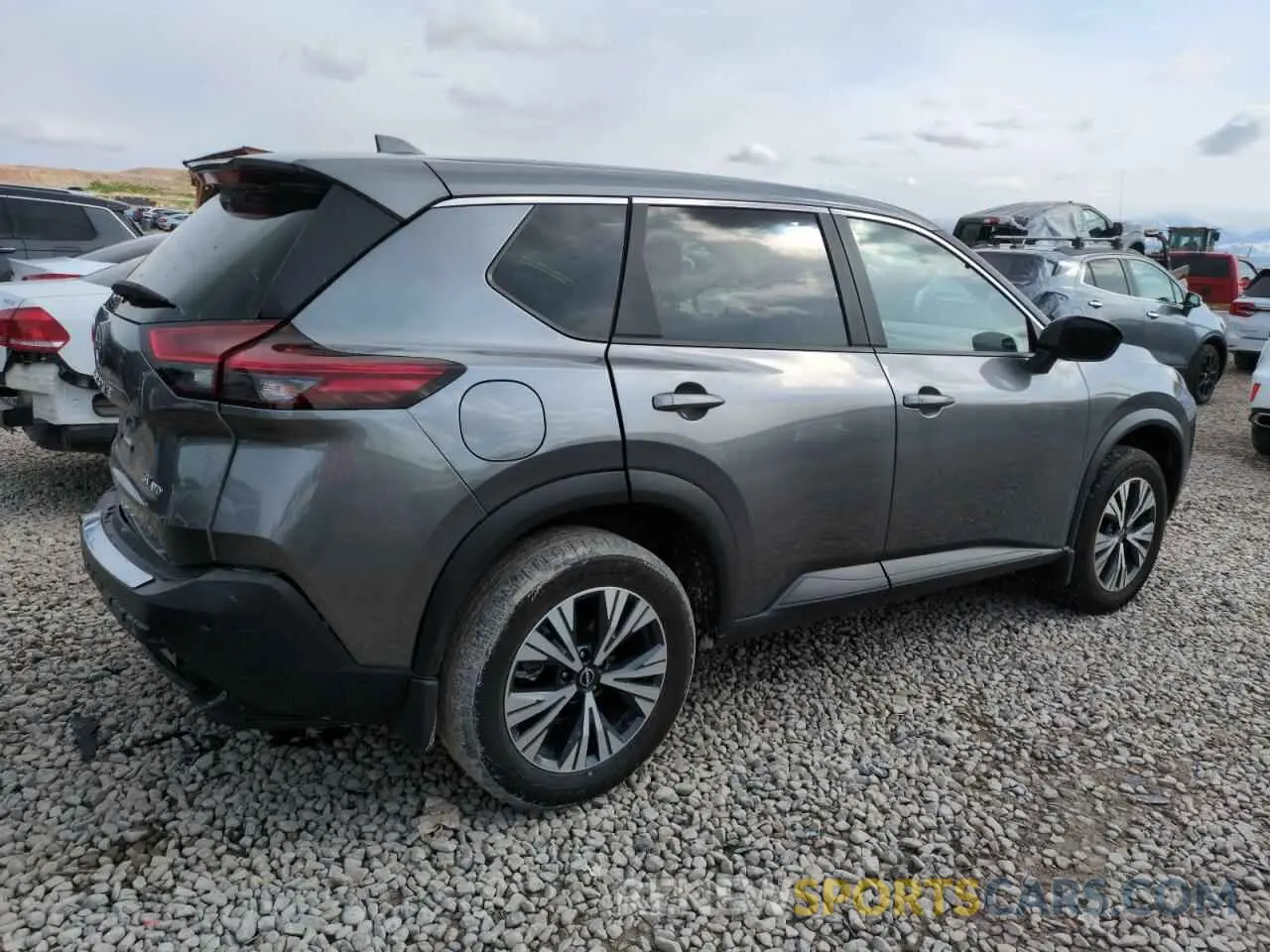 3 fotografías del automóvil dañado JN8BT3BBXPW358153 NISSAN ROGUE 2023