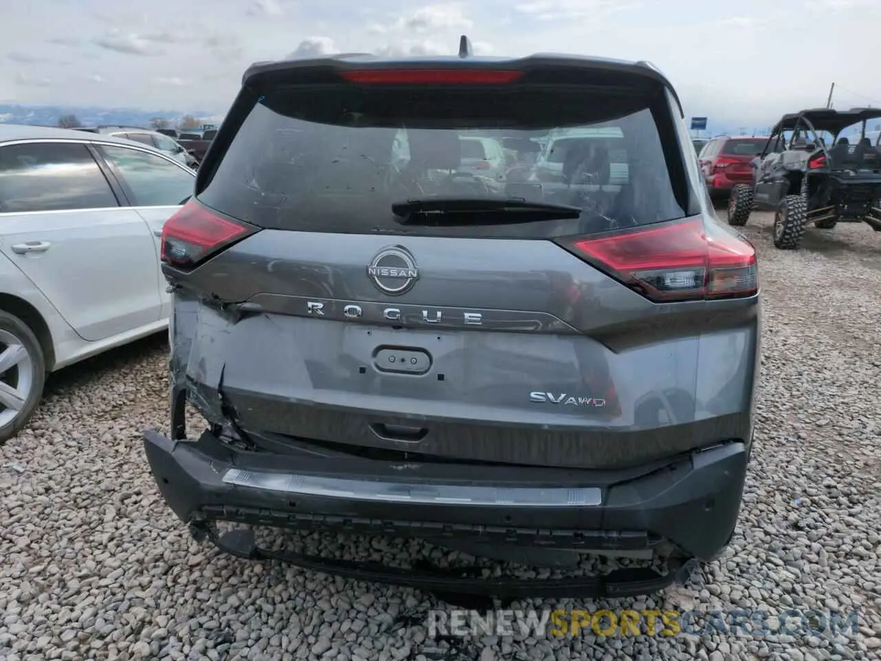 6 fotografías del automóvil dañado JN8BT3BBXPW358153 NISSAN ROGUE 2023