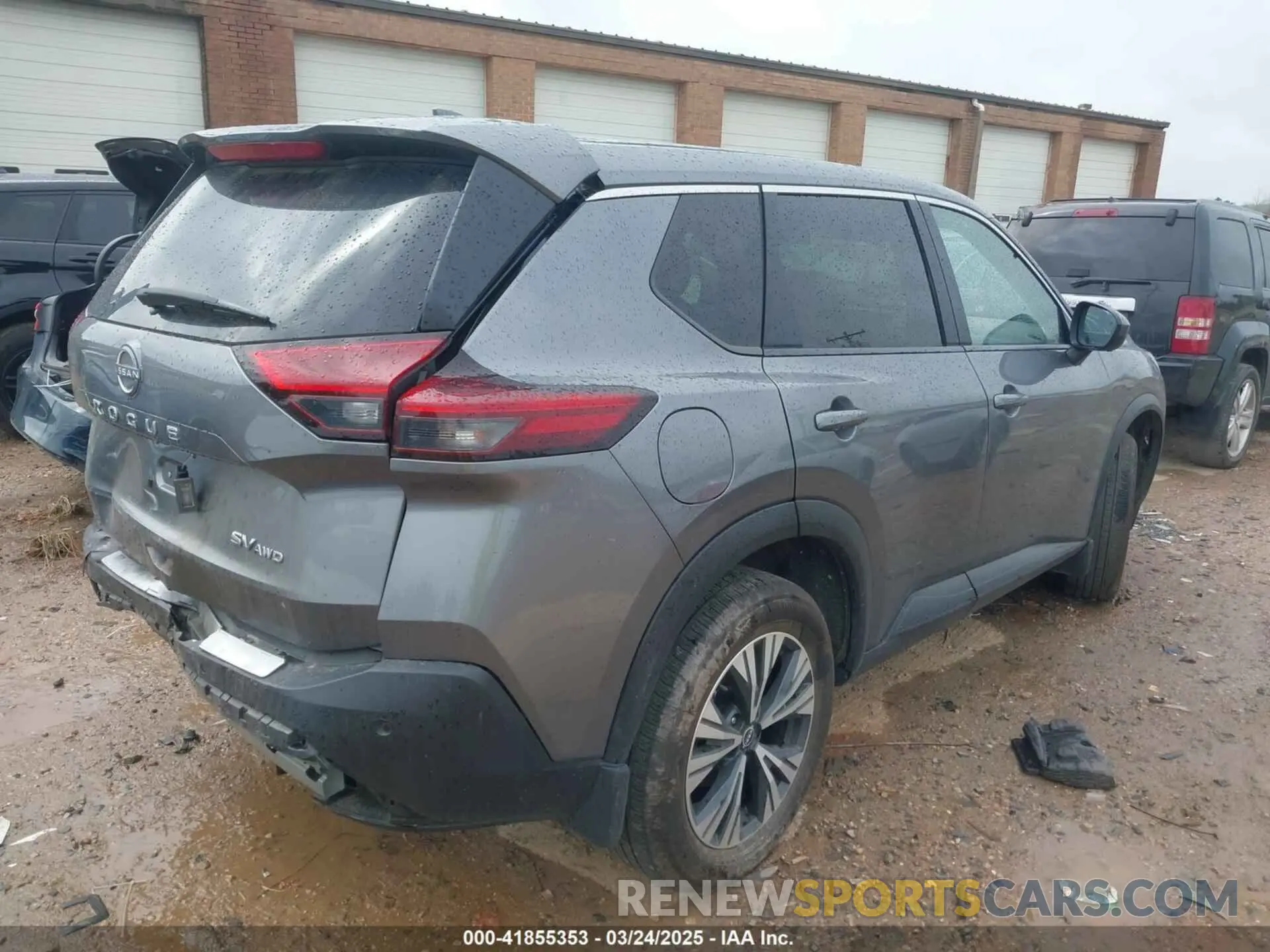 4 fotografías del automóvil dañado JN8BT3BBXPW359822 NISSAN ROGUE 2023