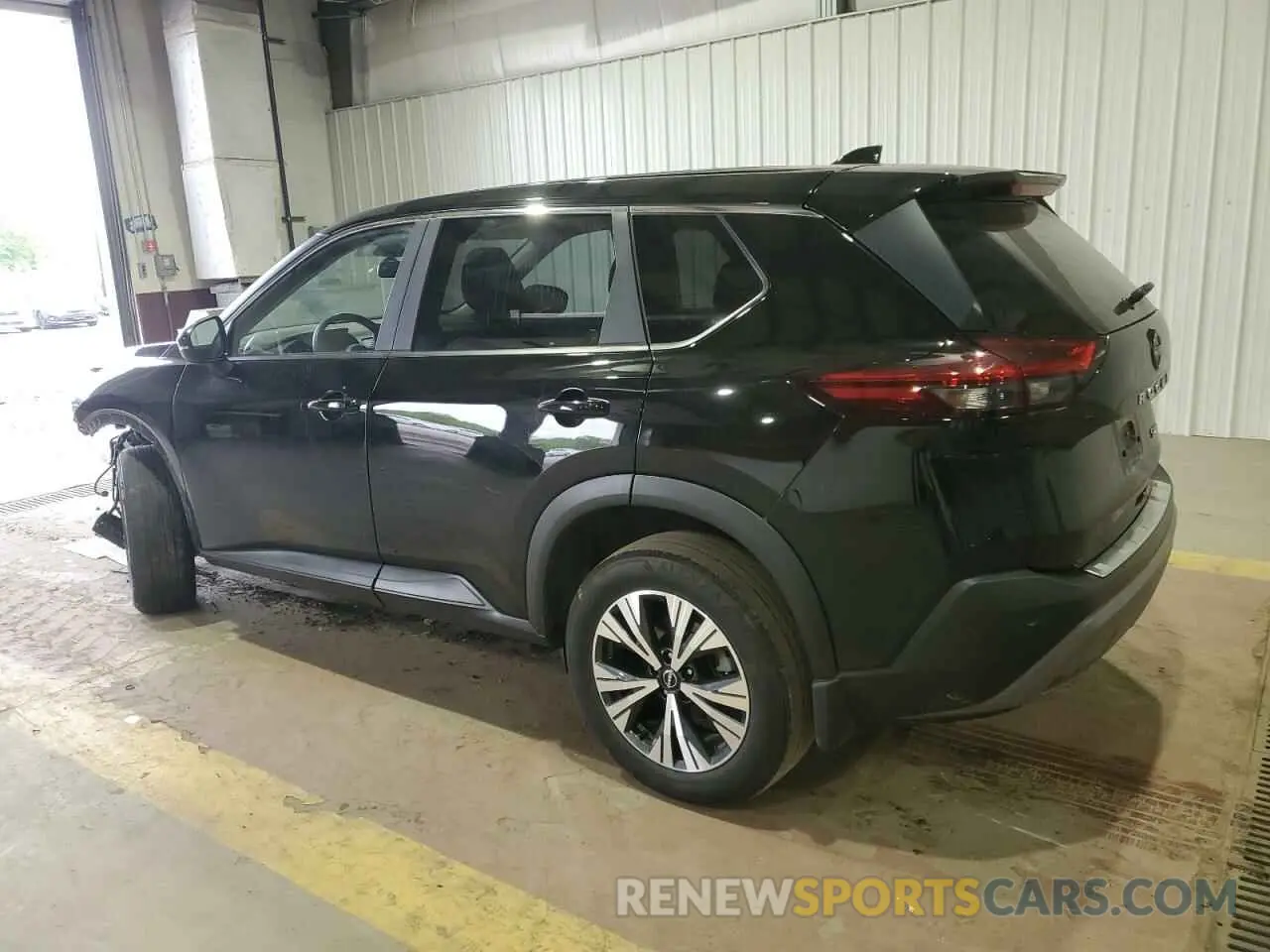 2 fotografías del automóvil dañado JN8BT3BBXPW461766 NISSAN ROGUE 2023