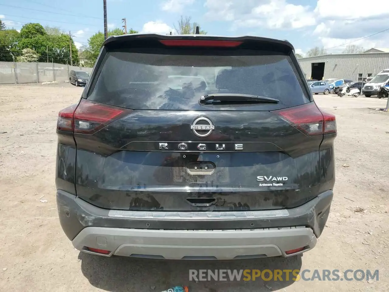 6 fotografías del automóvil dañado JN8BT3BBXPW468703 NISSAN ROGUE 2023