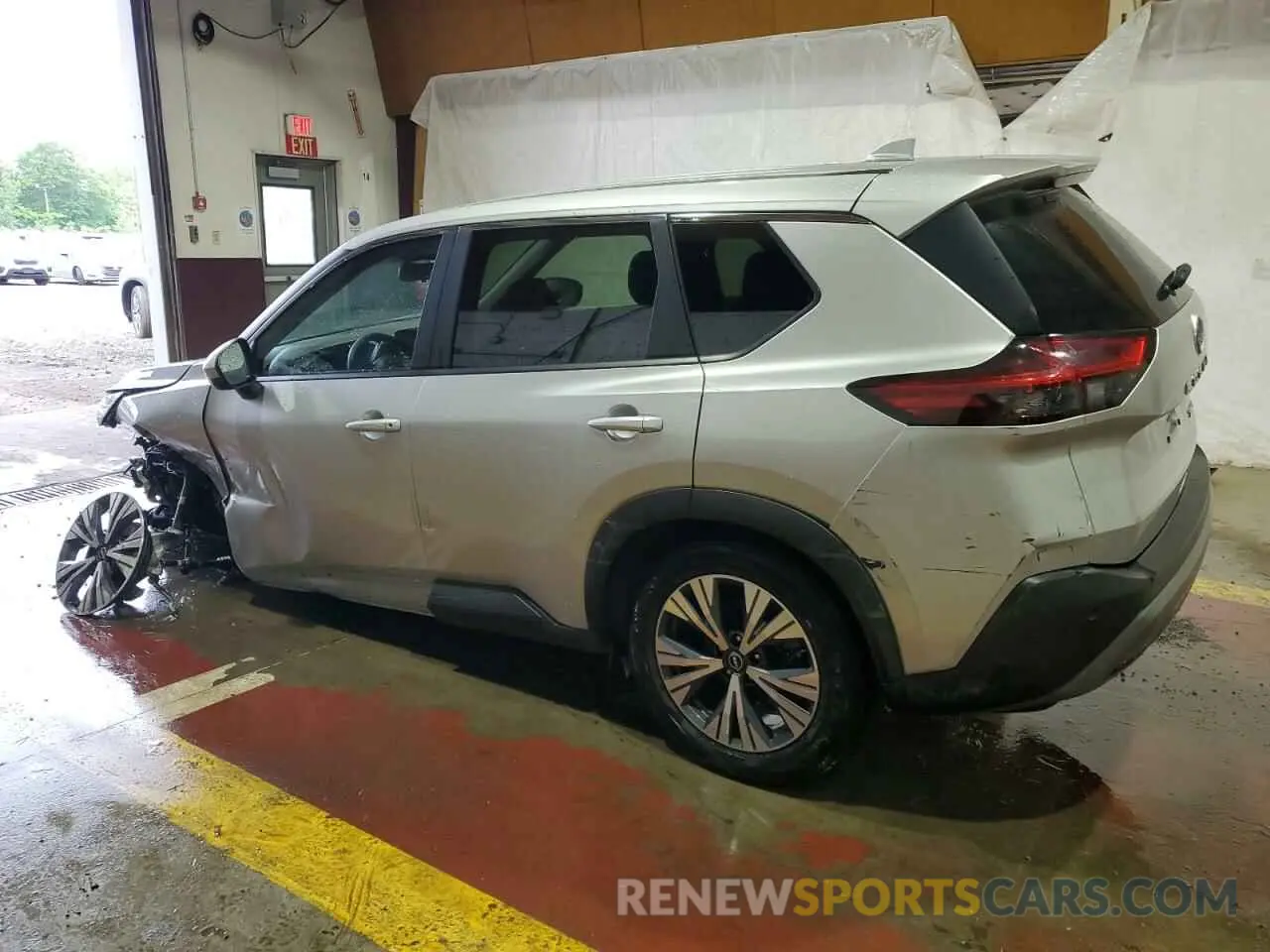 2 fotografías del automóvil dañado JN8BT3BBXPW478597 NISSAN ROGUE 2023