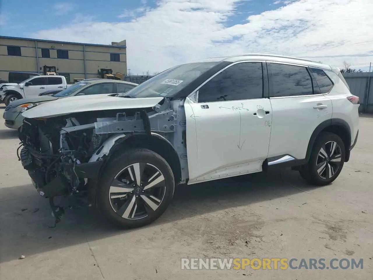 1 fotografías del automóvil dañado JN8BT3CA0PW425364 NISSAN ROGUE 2023