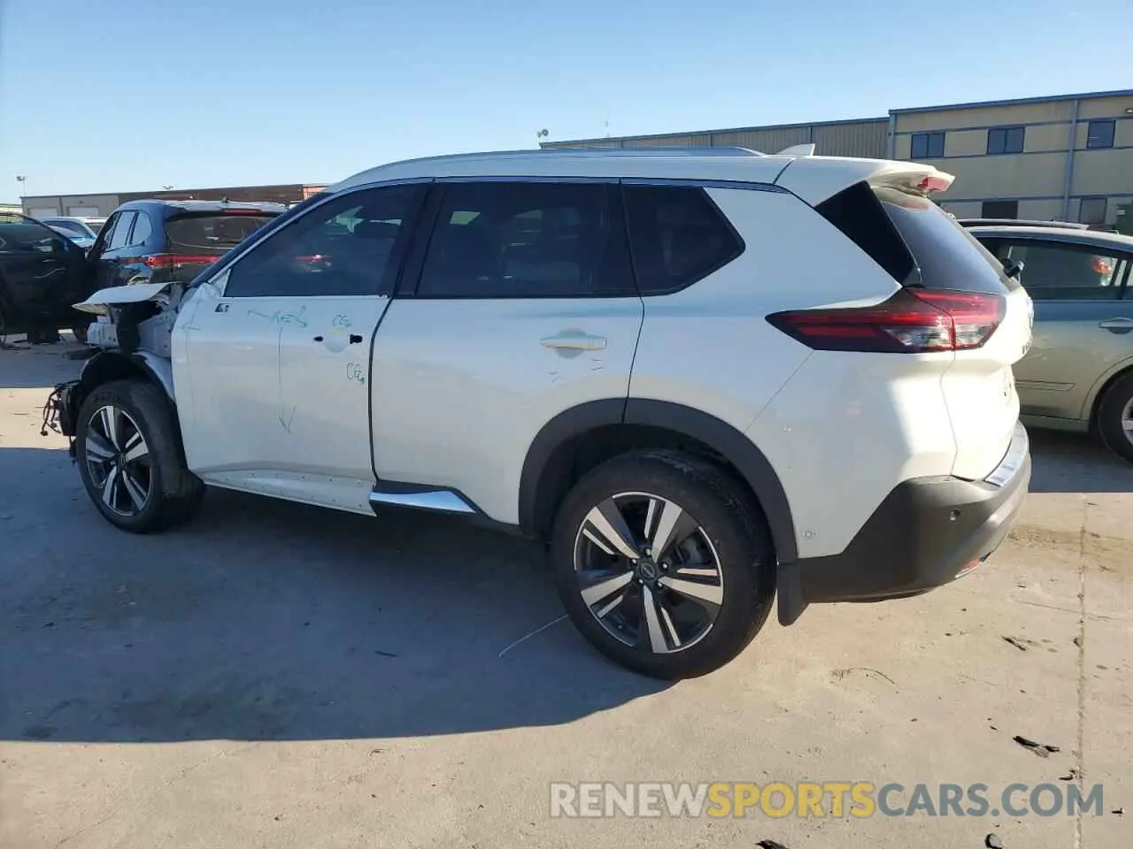 2 fotografías del automóvil dañado JN8BT3CA0PW425364 NISSAN ROGUE 2023