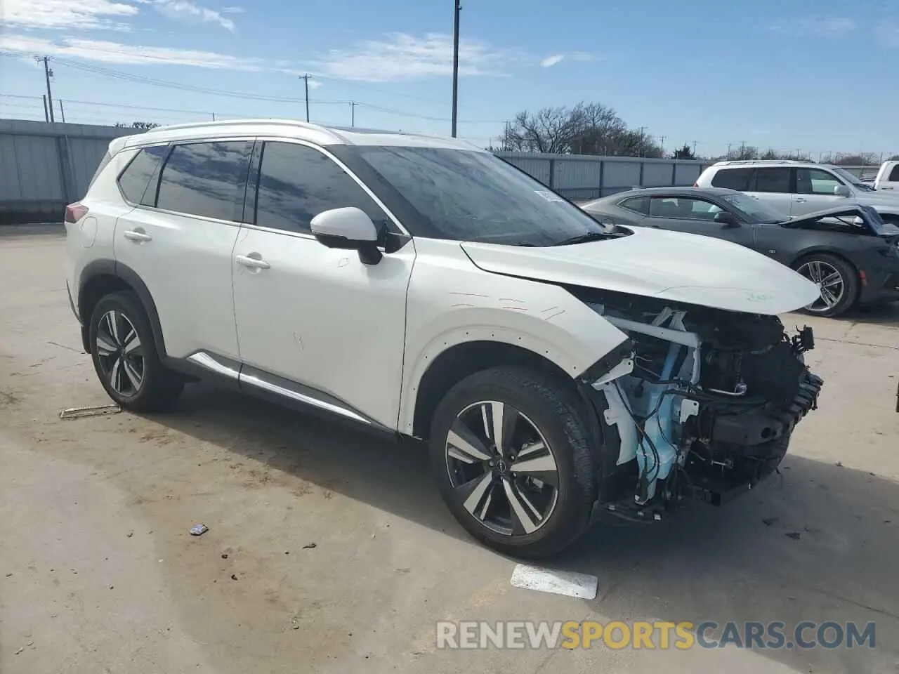 4 fotografías del automóvil dañado JN8BT3CA0PW425364 NISSAN ROGUE 2023