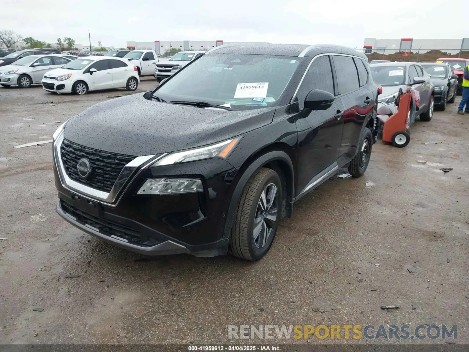 2 fotografías del automóvil dañado JN8BT3CA2PW411966 NISSAN ROGUE 2023