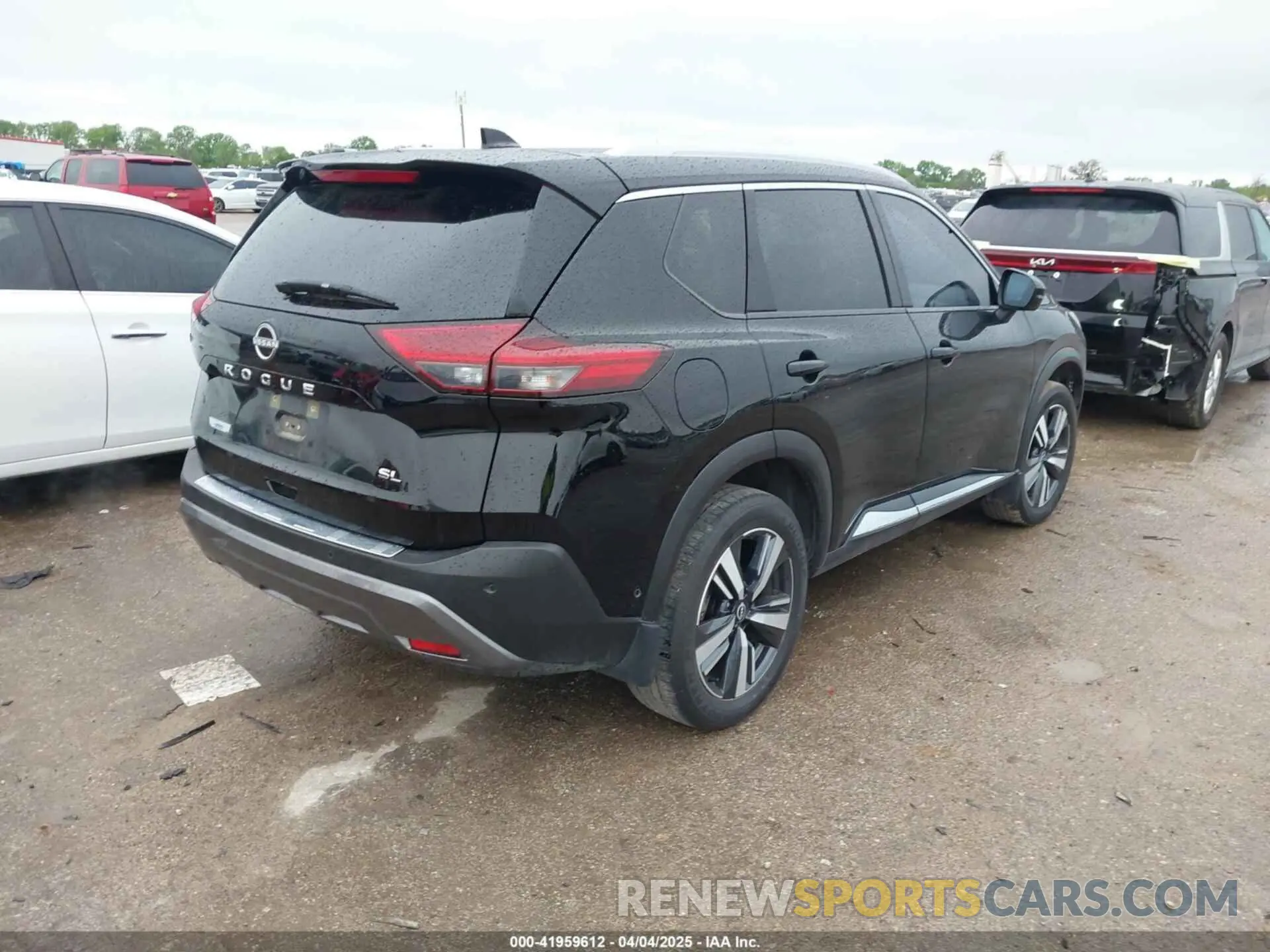 4 fotografías del automóvil dañado JN8BT3CA2PW411966 NISSAN ROGUE 2023