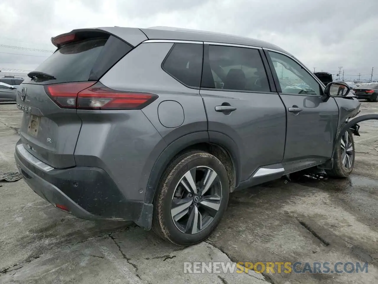 3 fotografías del automóvil dañado JN8BT3CA3PW411085 NISSAN ROGUE 2023