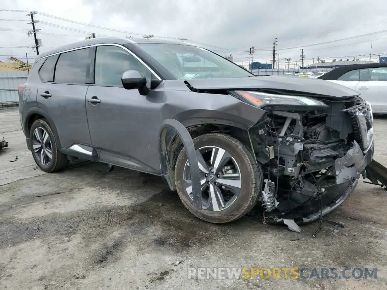 4 fotografías del automóvil dañado JN8BT3CA3PW411085 NISSAN ROGUE 2023